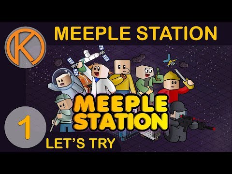 Let's Try Meeple Station | RIMWORLD LIKE SPACE STATION - Ep. 1 | Let's Play Meeple Station Gameplay