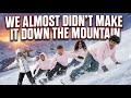 we almost didn’t make it down the mountain….🏔️ 😱(sunny de trip vlog!!) 