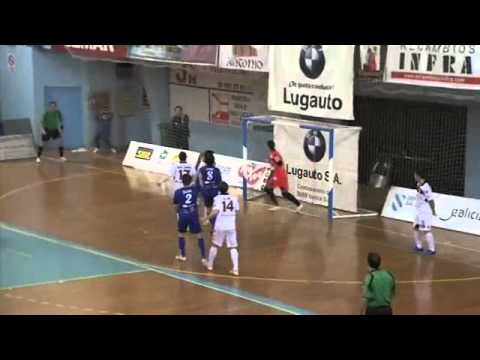 Azkar Lugo 1x2 Santiago Futsal - Liga Espanhola de futsal 2012/13 - Jornada 16