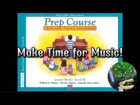 Make Time for Music! (P35) | Alfred’s Basic Prep Course - Lesson Level B