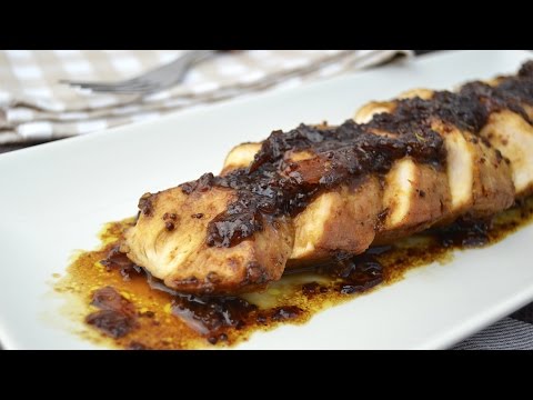 Solomillo de Pavo en Salsa de Naranja y Mostaza | Receta fácil de Carne sin Horno