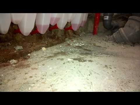 Estrich hydrophobiert