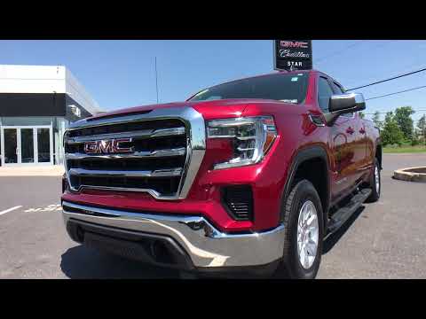 2019 GMC Sierra 1500 SLE Red Quartz Tintcoat EcoTec3 5.3L V8 8-Speed Automatic Double Cab
