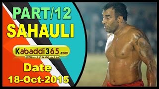 (1) Sahauli (Ludhiana) Kabaddi Tournament 18 Oct 2015