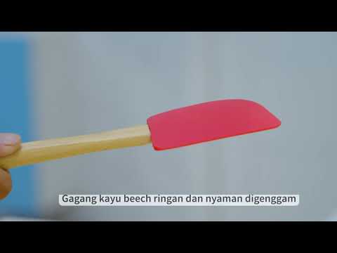 Gambar Kris Spatula Silikon - Merah