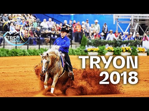 RE-LIVE | Reining - Team Competition and 1st Individual Qualifier (Session 2) | Tryon 2018