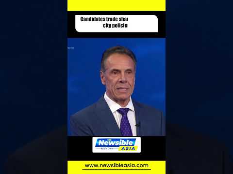 NYC Mayoral Debate 2025 | Cuomo vs Mamdani Face Off in Fiery First Debate