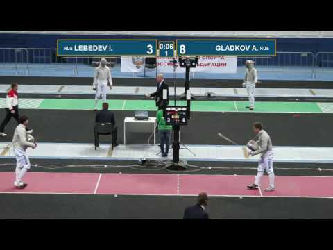 T32 GLADKOV A. - LEBEDEV I.  Black sea cup / men's individual (Red piste)