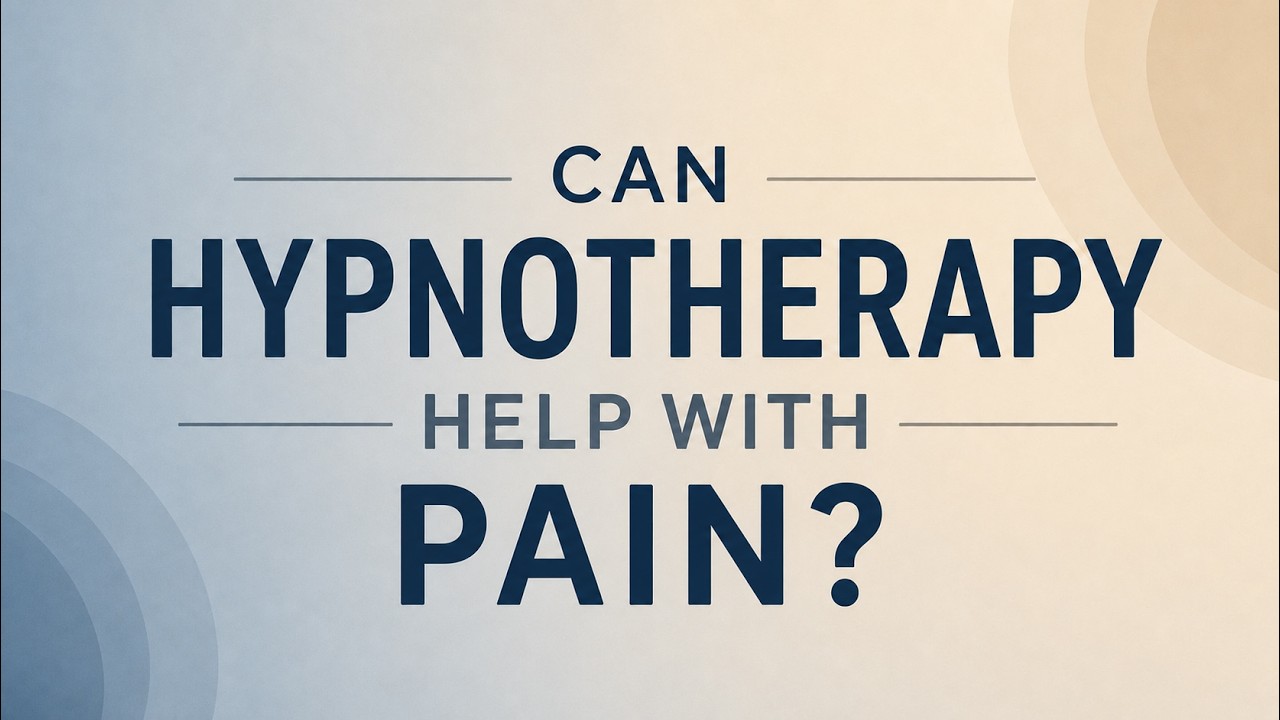 Can Hypnotherapy Help With Pain? - Zetta Thomelin