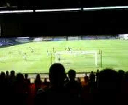 Hartlepool fans singing at vale park port Vale