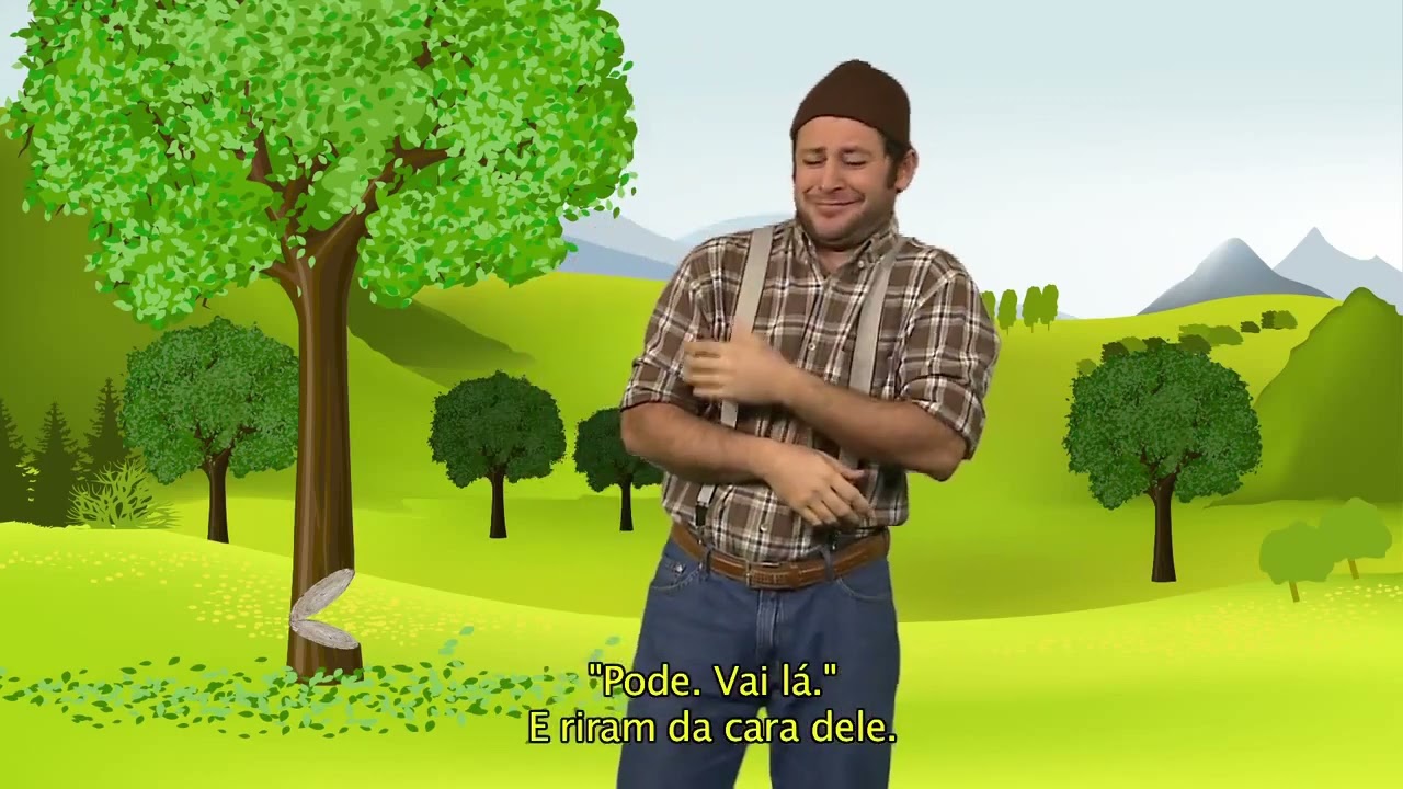 TV INES -  Piadas em LIBRAS: Madeira