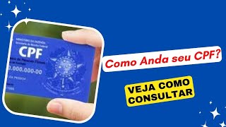 Como Consultar Situação do CPF Pelo Computador