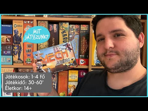 Tiny Epic Mech Aréna Játékbemutató - Mit Játsszunk?