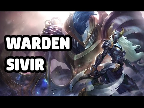 WARDEN SIVIR SKIN SPOTLIGHT OLD - LEAGUE OF LEGENDS
