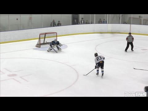 GOJHL Playoffs (Game 1) - Caledonia Corvairs vs Port Colborne Sailors
