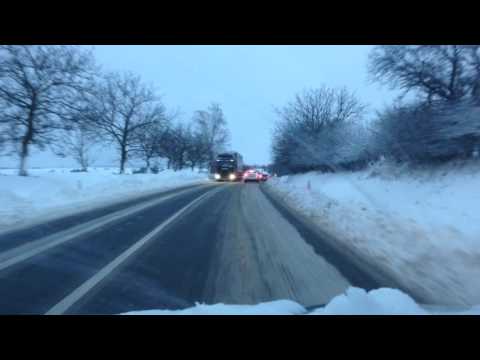 Dopravní situace I/35 - Kleničák 5.1.2017 7:50