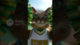 チアリーダーしま #shorts #cat #生成ai #猫