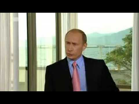 Putin Interview mit Thomas Roth zum Georgien Krieg teil 1/3