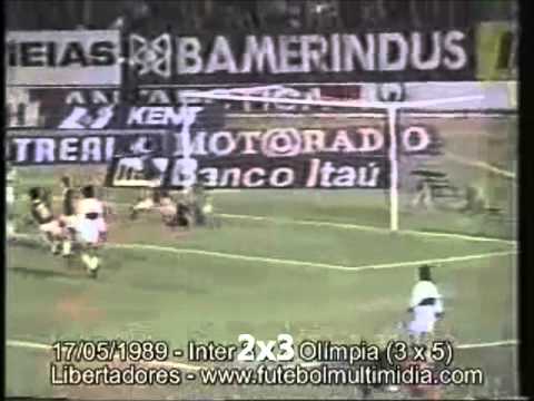 Internacional 2 x Olimpia 3 - Copa Libertadores 1989 - Semifinal (vuelta)