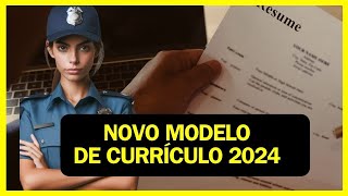 COMO FAZER UM CURRÍCULO 2024