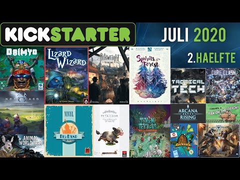 Brettspiele auf Kickstarter im Juli 2020 (2. Hälfte) - Kickstartervorschau -