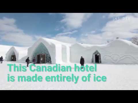 Would You Sleep in a Hotel Made Entirely Out of Ice?