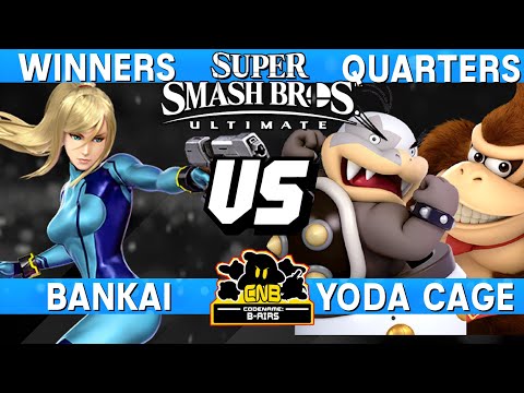 Smash Ultimate Tournament Winners Quarters - Bankai (ZSS) vs Yoda Cage (Bowser Jr / DK) - CNB 215