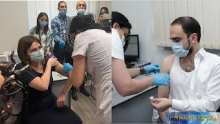 Ավինյանը, Ավանեսյանը, նրա ամուսինն ու քույրը պատվաստվել են «Աստրազենեկա» պատվաստանյութով
