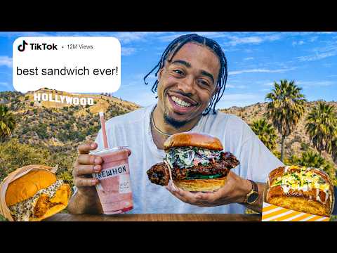 Trying Viral TikTok Foods in LA