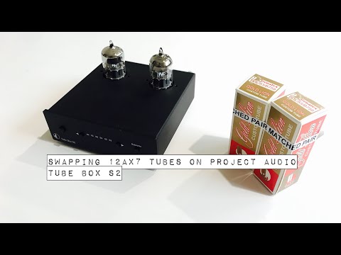 Project Audio Tube Box S2 - I’ve decided to swap the Tubes over