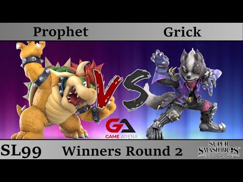 SmashLAN'd 99 - Winners Round 2: Prophet (Bowser Jr) vs Grick (Wolf)