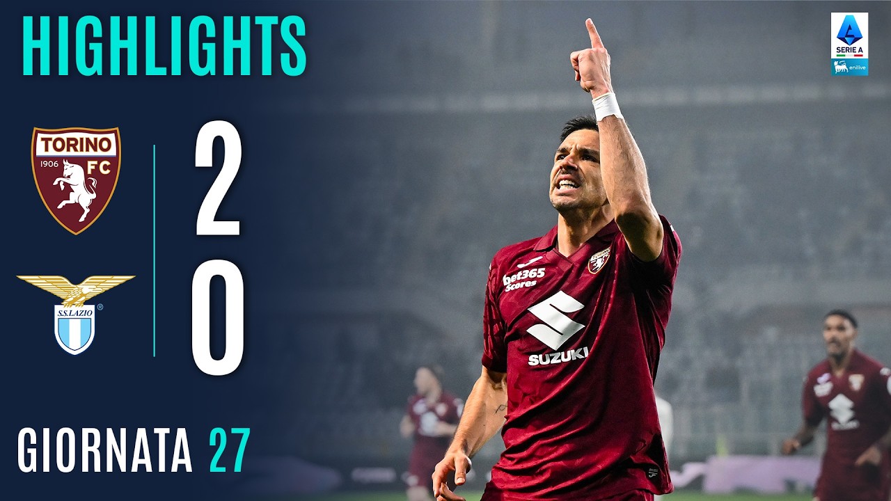 TORINO-LAZIO 2-0 | HIGHLIGHTS | 27ª GIORNATA | SERIE A ENILIVE 2025/26