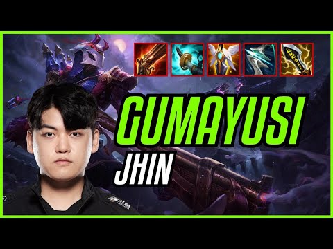 GUMAYUSI - JHIN vs CANNA - JINX ADC - KR CHALLENGER - PATCH 11.10