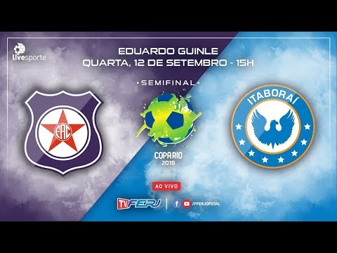 TV FERJ - FRIBURGUENSE x ITABORAI - SEMIFINAL - COPA RIO 2018