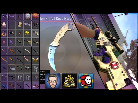 REVIEWING YouTuber's CSGO INVENTORIES! #1 (Anomaly , BananaGaming and WatchGamesTV)