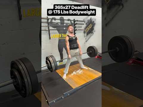 365x27 Deadlift