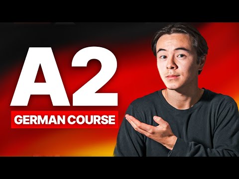 Learn German A2 in 25 Minutes Step by Step (Crash Course For Beginners)