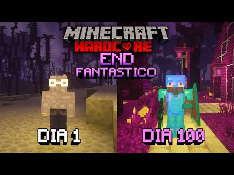 I SURVIVED 100 Days in the FANTASTIC END in Minecraft HARDCORE... This is what happened