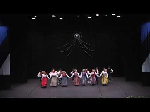 Ullo Toomi 120 võistutantsimine - Rahvakunstiseltsi Leigarid Tartu noorem segarühm - Valsike