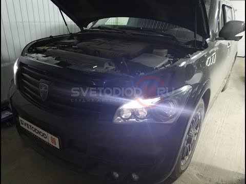 Видео об услуге Установка ДХО в поворотники Infiniti QX56