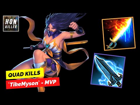 HoN Silhouette DAWNBRINGER with NULLFIRE BLADE - MVP