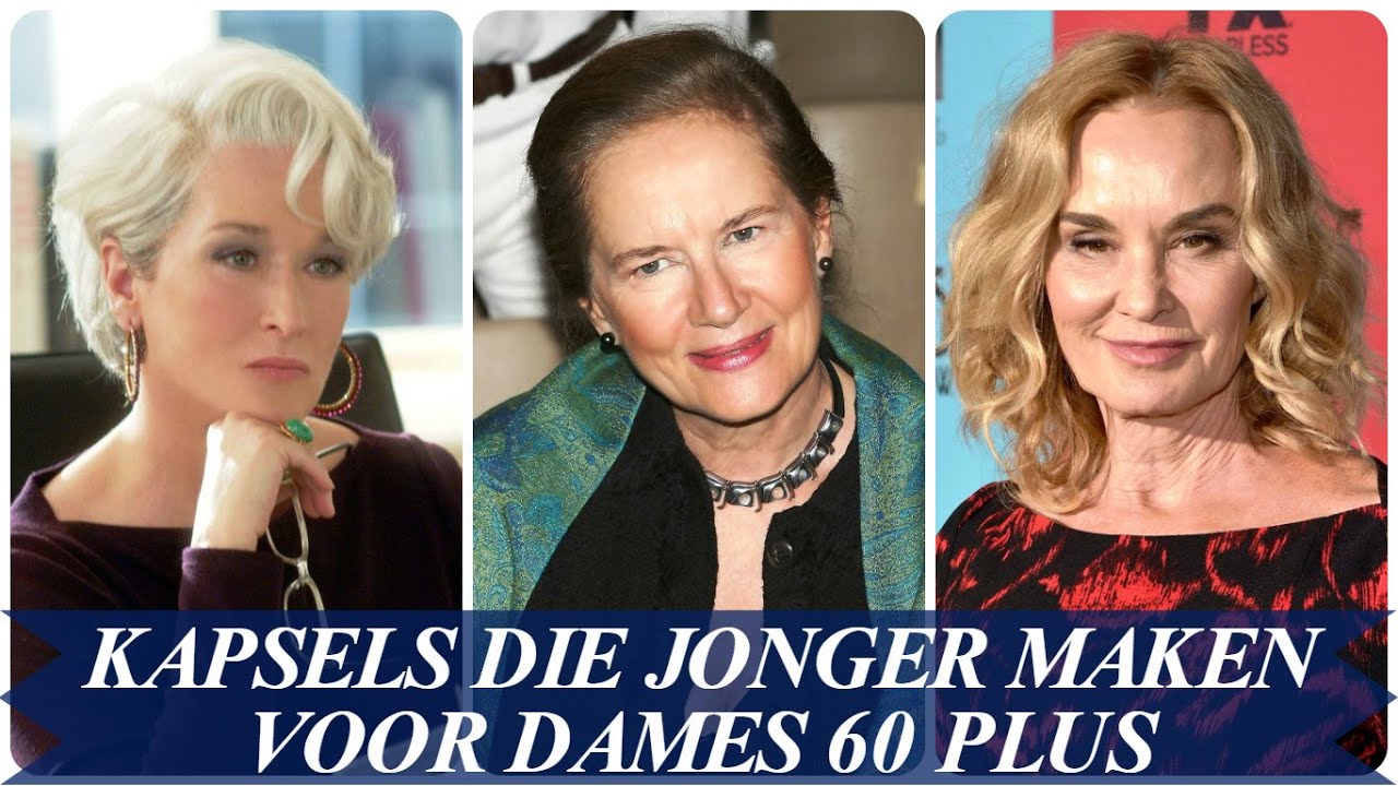 Kapsels die jonger maken voor dames 60 plus