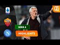 BEIDE TRAINERS KRIJGEN ROOD! ? | Roma vs Napoli | Serie A 2021/22 | Samenvatting