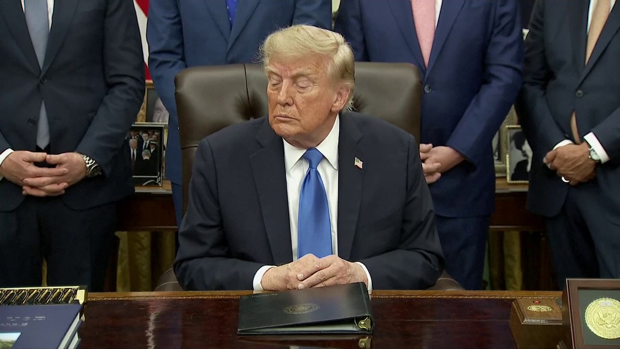 Trump says US hit Iran 'hard' after attack attempt; Strait of Hormuz control retained amid war