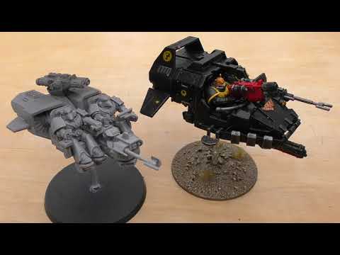 Space Marine Retro Landspeeder - Review (WH40K & HH)