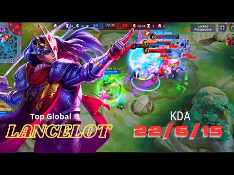 22 kills!! LANCELOT PERFECT PHANTOM EXECUTION -MLBB
