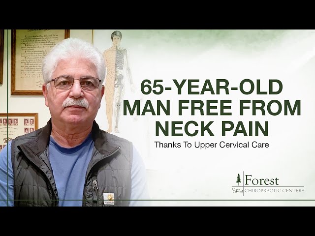 65-year-old Man Free From Neck Pain Thanks To Upper Cervical Care