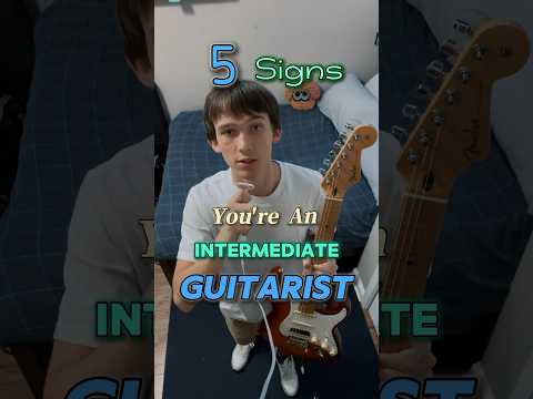 5 signs you’re and intermediate guitarist 🎸#guitar #guitarist #rock #music #guitarlesson