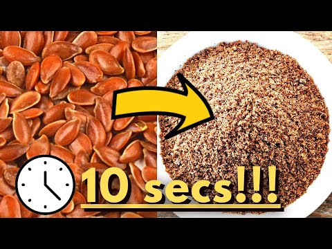 How to grind flax seeds (and why you should!)