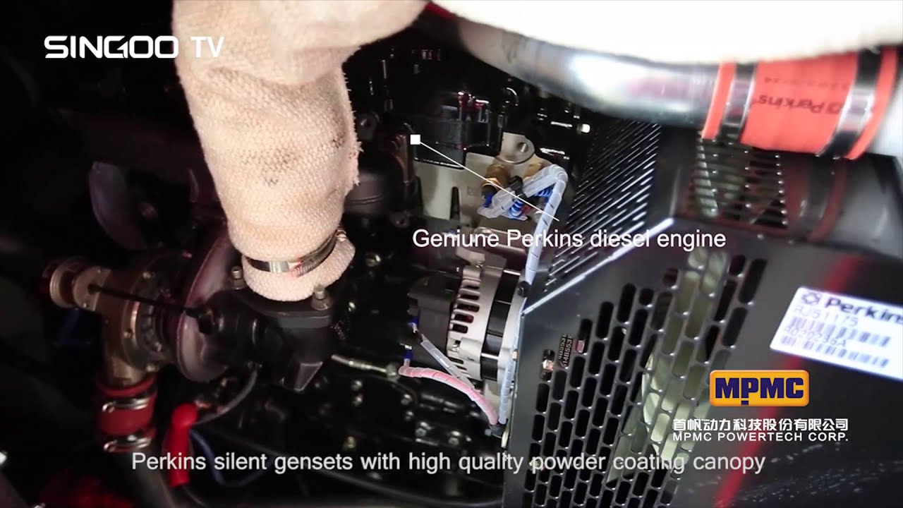 MPMC Perkins Silent Diesel Generator | MPMC Powertech Corp